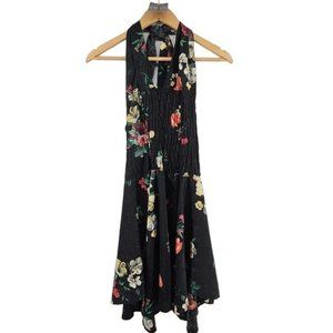 To‎ Love Halter Top Floral Midi Dress S/M